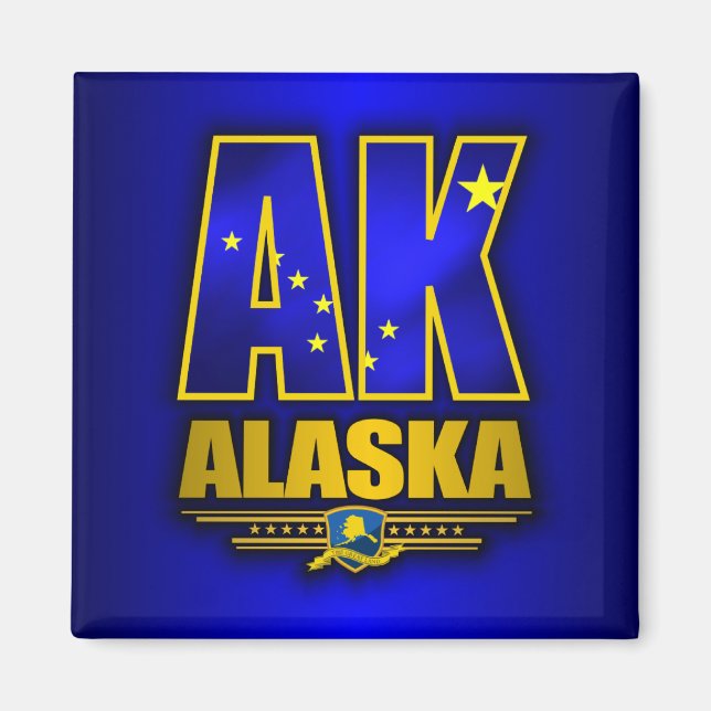 Íman Alasca (AK) (Frente)