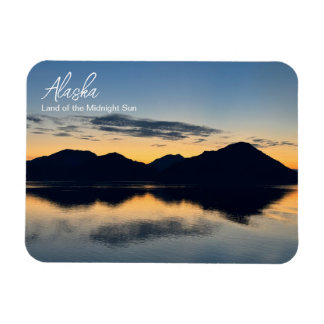 Íman Alasca - Terra do Cartão-Postal Sun Midnight
