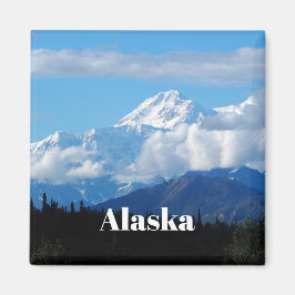 Íman Alaska Denali — Foto da Paisagem da Montanha