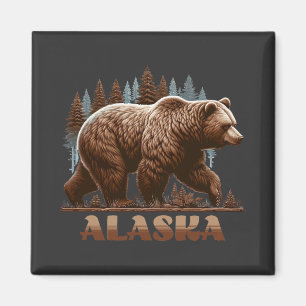 Íman Alaska Grizzly Bear