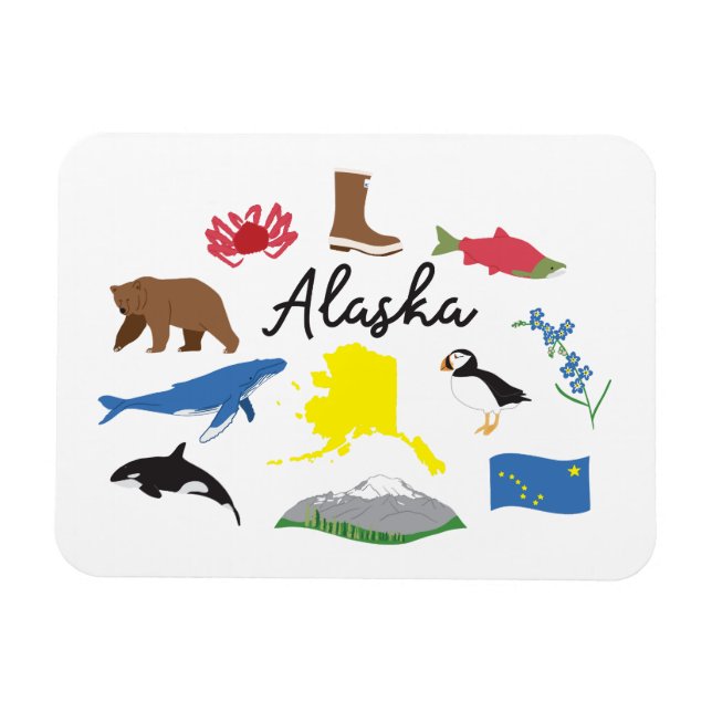 Íman Alaska Magnet (Horizontal)