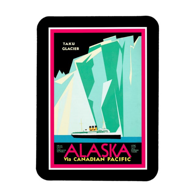 Íman Alaska Viagem Magnet (Vertical)