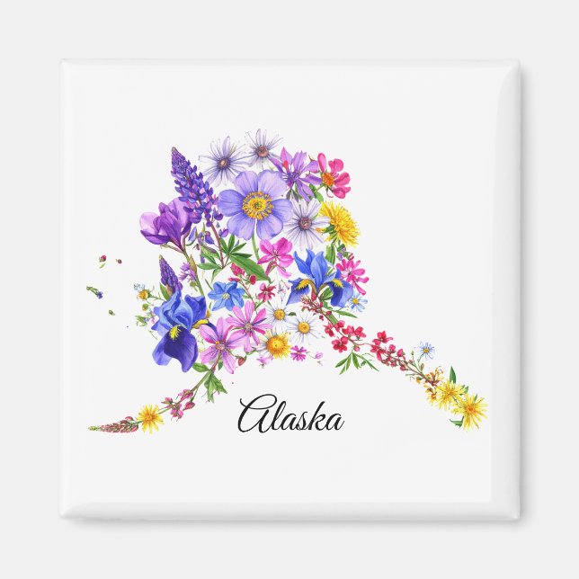 Íman Alaska Wildflower (Frente)