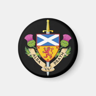 Íman Alba Gu Bràth - Crest do Patrimônio Escocês Inscri