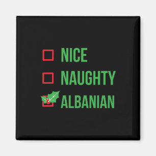 Íman Albanês Funny Albânia Pajama Natal 1