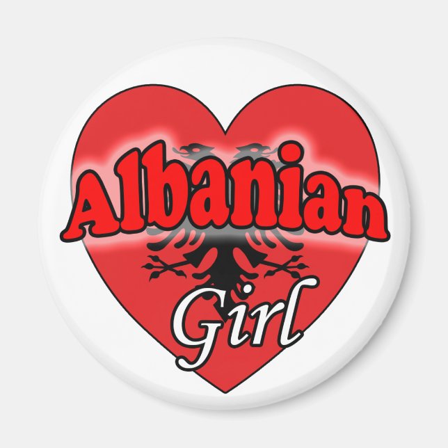 Íman Albanês Girl (Frente)