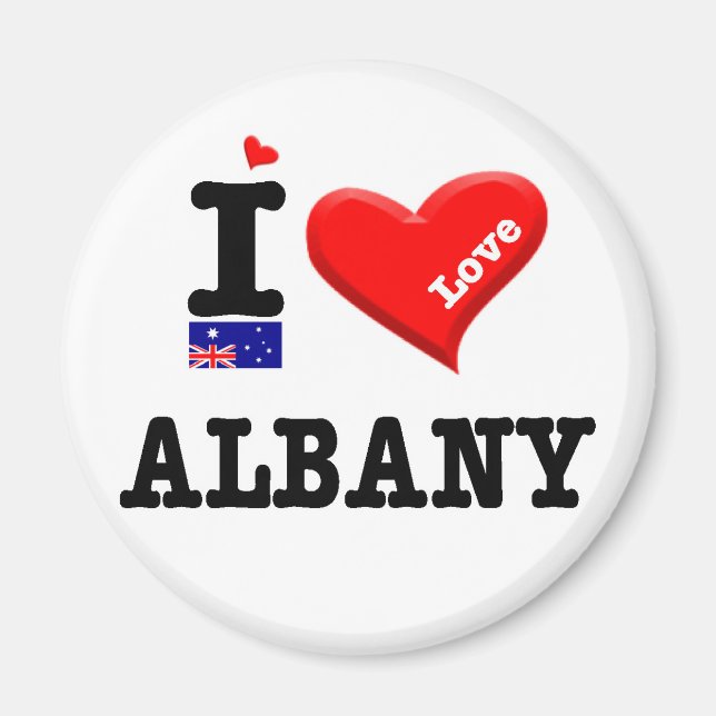 Íman ALBANY- I Love (Frente)
