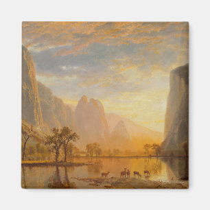 Íman Albert Bierstadt Valley do Yosemite