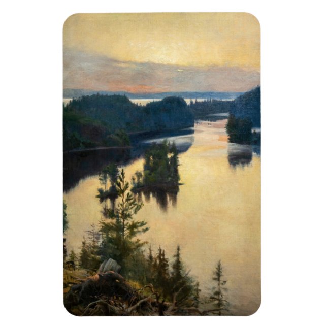 Íman Albert Edelsense - Kaukola Ridge em Sunset (Vertical)