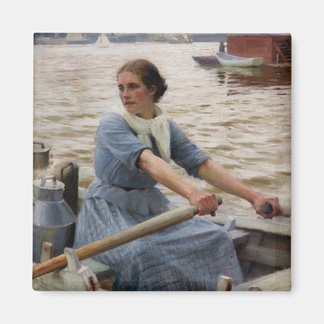 Íman Albert Edelsense - La Laitiere (Frente)