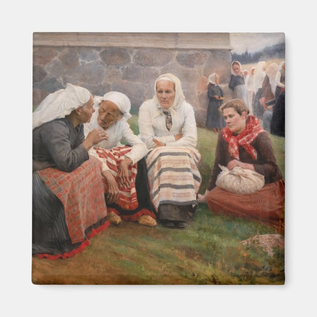 Íman Albert Edelsense - Mulheres Fora da Igreja (Frente)