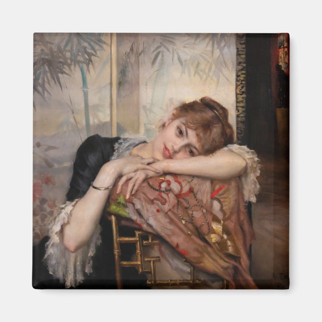 Íman Albert Edelsense - O Parisienne / Virginie (Frente)