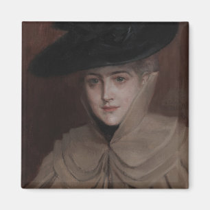 Íman Albert Edelsense - Retrato de uma Jovem Mulher