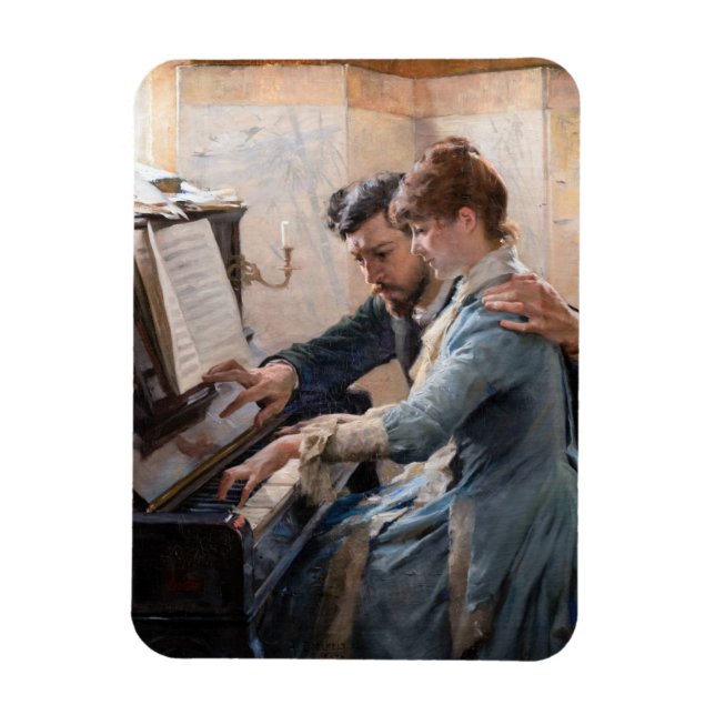 Íman Albert Edelsense - Tocando o Piano (Vertical)