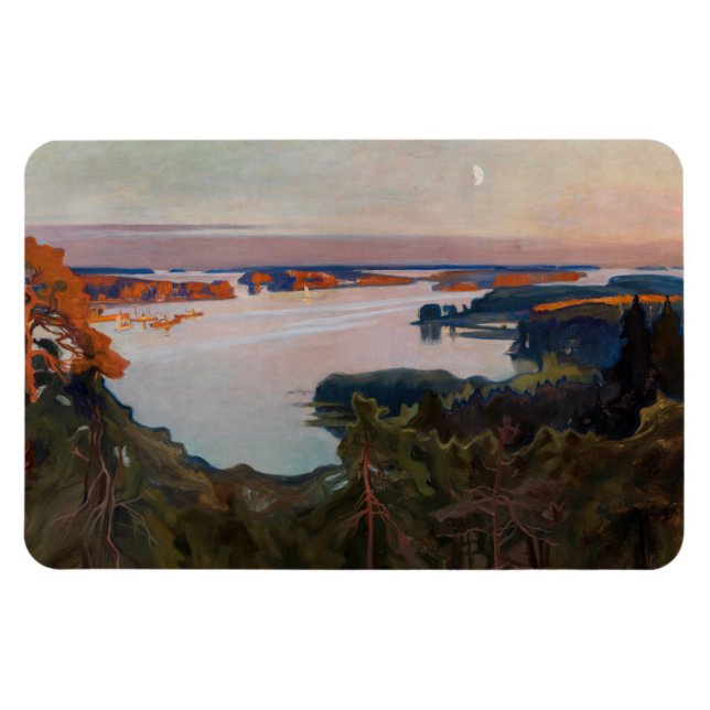 Íman Albert Edelsense - Vista sobre Haikko (Horizontal)