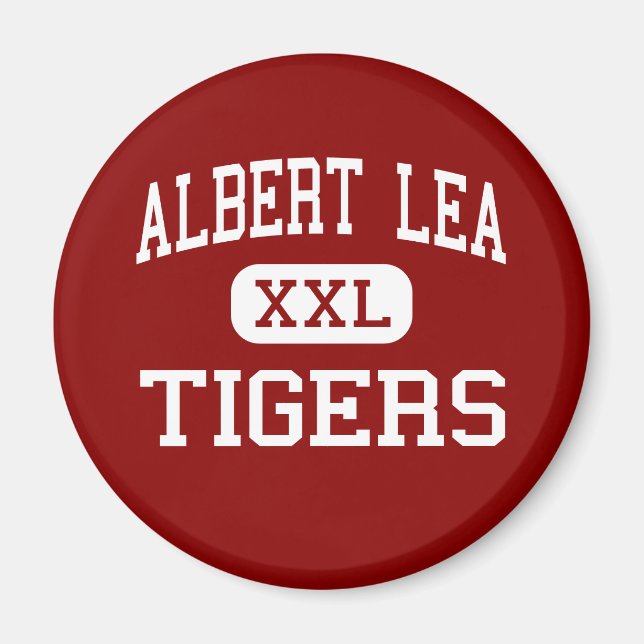 Íman Albert Lea - Tigres - Alto - Albert Lea Minnesota (Frente)