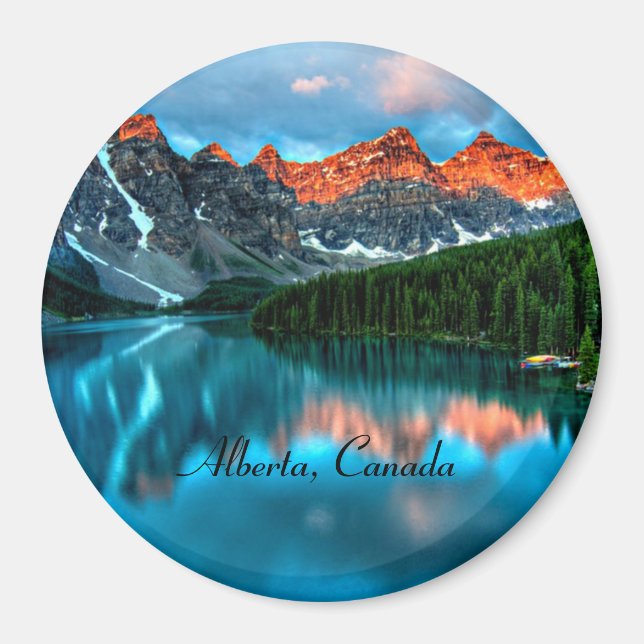 Íman Alberta, Canadá (Frente)
