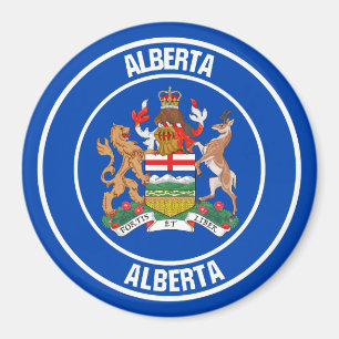 Íman Alberta Round Emblem