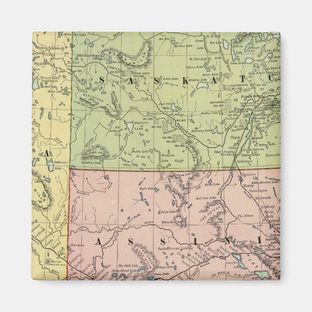 Íman Alberta, Saskatchewan (Frente)