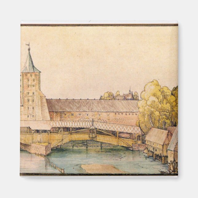 Íman Albrecht Durer - O bar seco em Nuremberg (Frente)