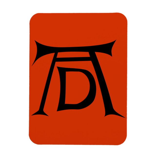 Íman Albrecht Durer Signature Monograma (Vertical)