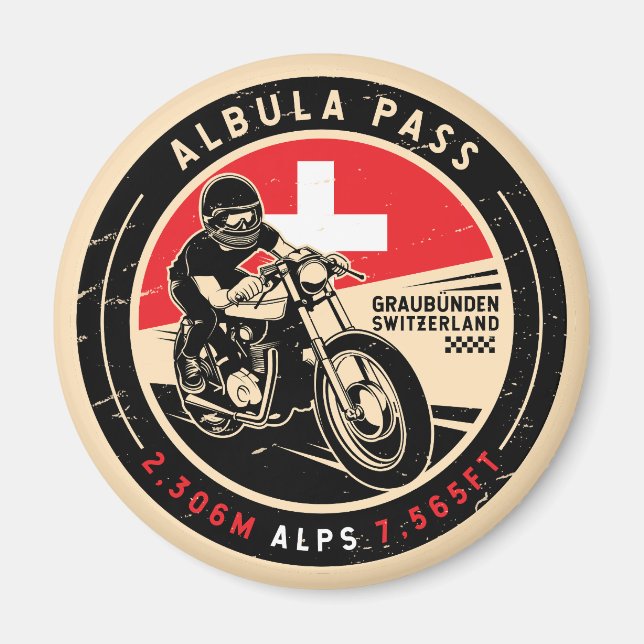 Íman Albula Pass | SUIÇA | Motociclos (Frente)