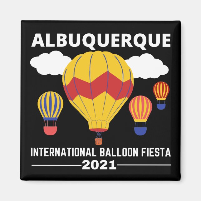 Íman Albuquerque Balloon Fiesta (Frente)