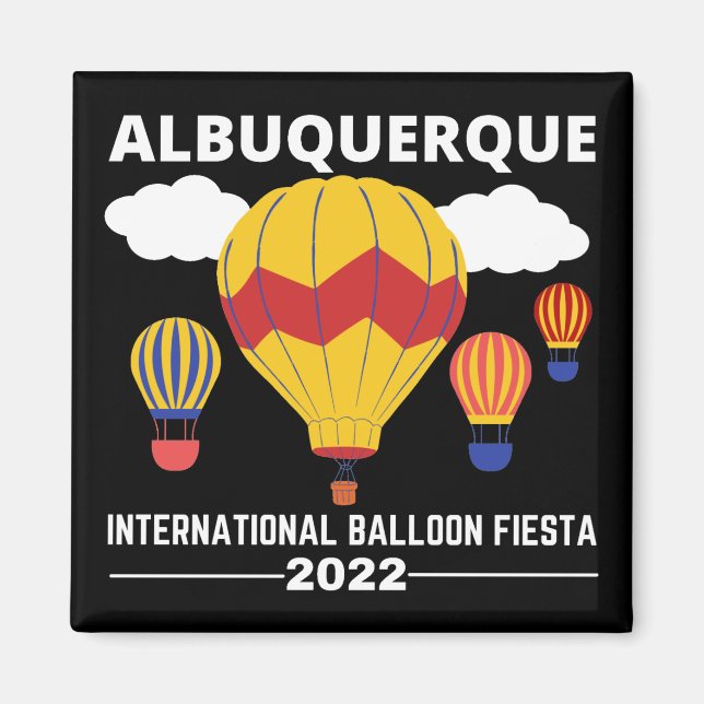 Íman Albuquerque Balloon Fiesta 2022 (Frente)
