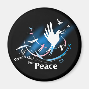Íman Alcance para fora… Para a paz