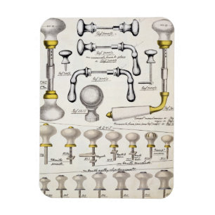 Íman Alças de porta, a partir de um catálogo comercial