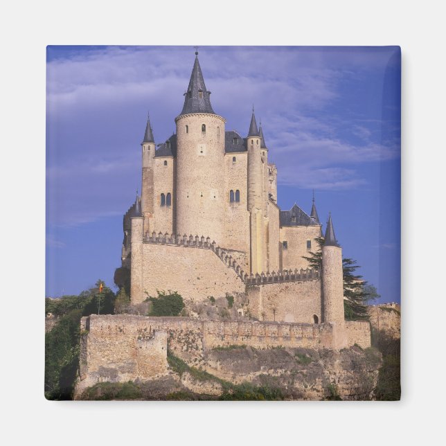 Íman Alcazar, Segóvia, Castela Leão, Espanha, Unesco (Frente)