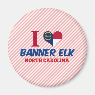 Íman Alces da bandeira, North Carolina