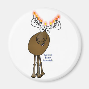 Íman Alces de Hanukkah!