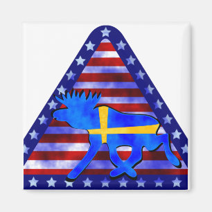 Íman Alces Sueco-Americanos