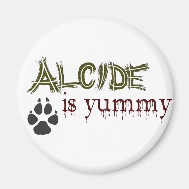 Íman Alcide é Yummy. (Frente)