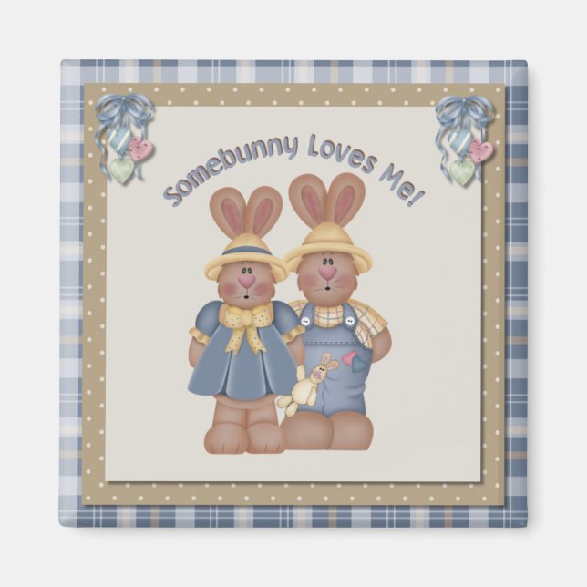 Íman Alcobinos me ama - Magnet (Frente)