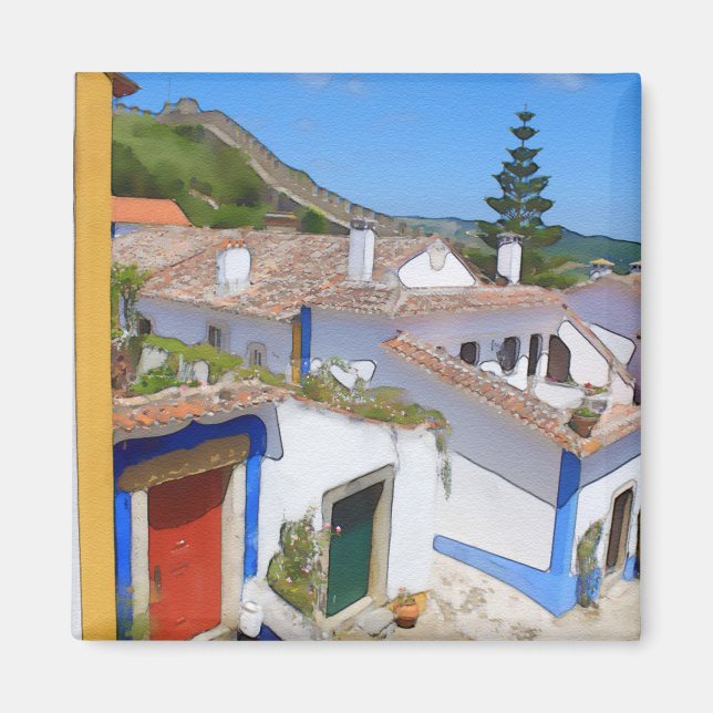 Íman Aldeia de Watercolor (Frente)