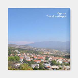 Íman Aldeias nas montanhas de Troodos em Chipre