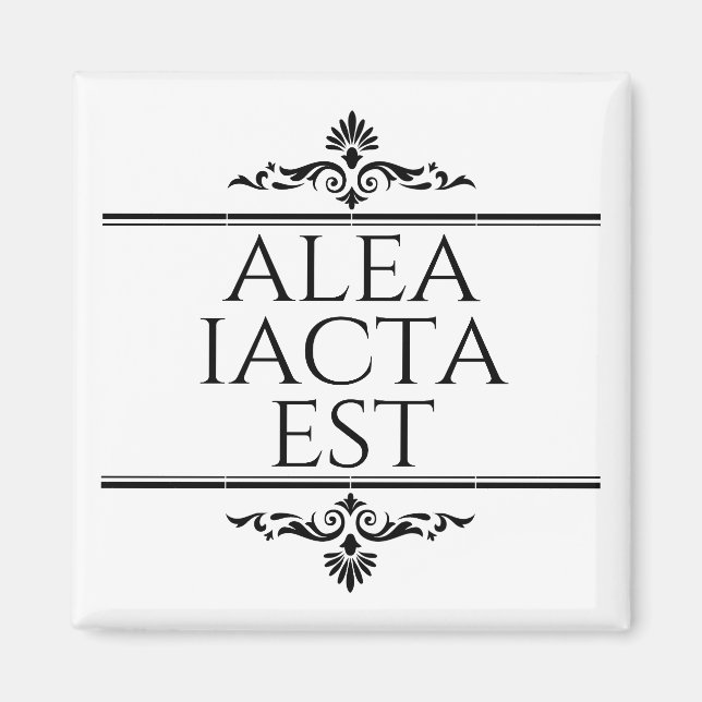 Íman Alea Iacta Est (Frente)