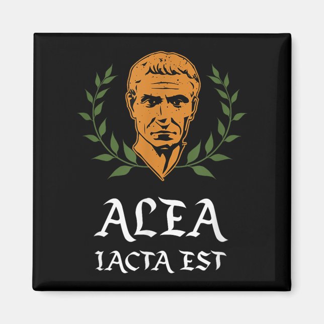 Íman Alea Iacta Est - A Morte É A Cast Latin Julius Cae (Frente)