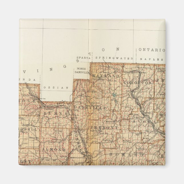 Íman Alegany, Condados Steuben (Frente)