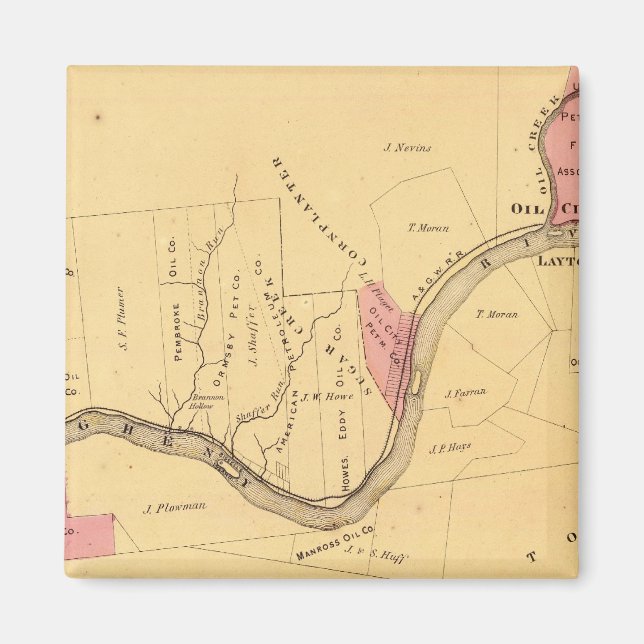 Íman Alegheny River, PA (Frente)