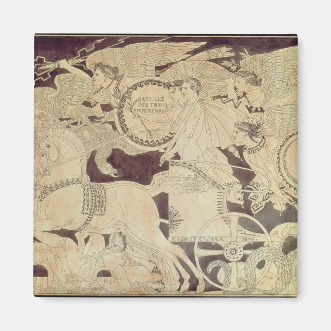 Íman Alegoria da Batalha de Austerlitz (Frente)