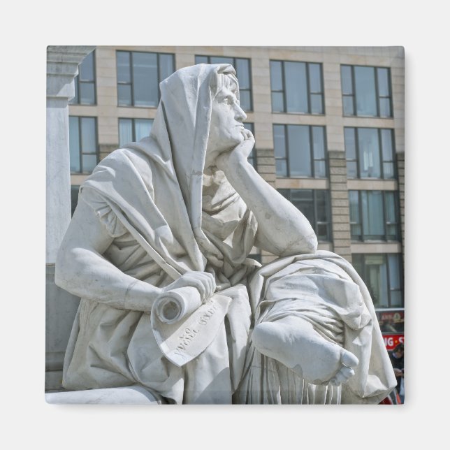 Íman Alegoria da Filosofia do Monumento a Schiller em B (Frente)
