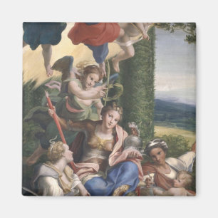 Íman Alegoria das virtudes, c.1529-30