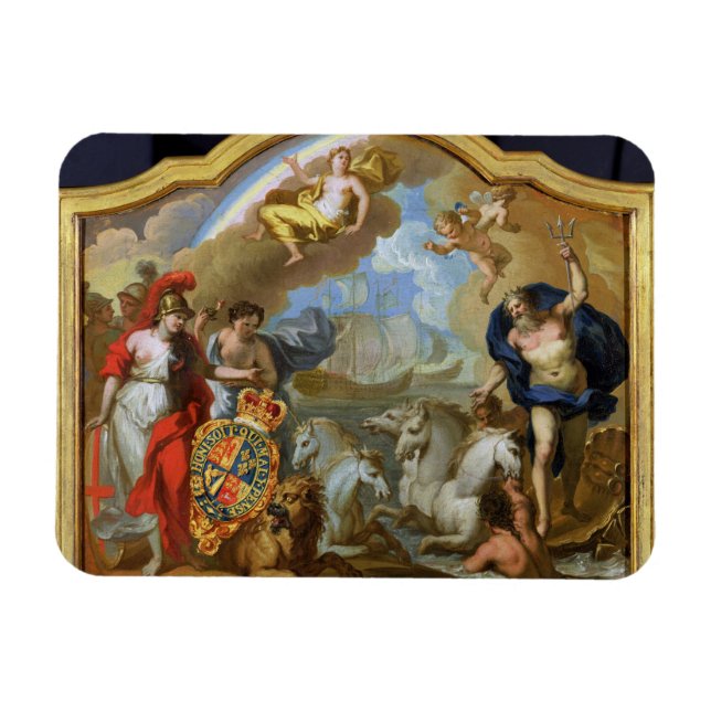 Íman Alegoria do poder da Grã-Bretanha Excelente por Se (Horizontal)