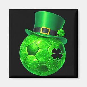Íman Alegre Trevo Duende de Futebol St Patricks Homens 