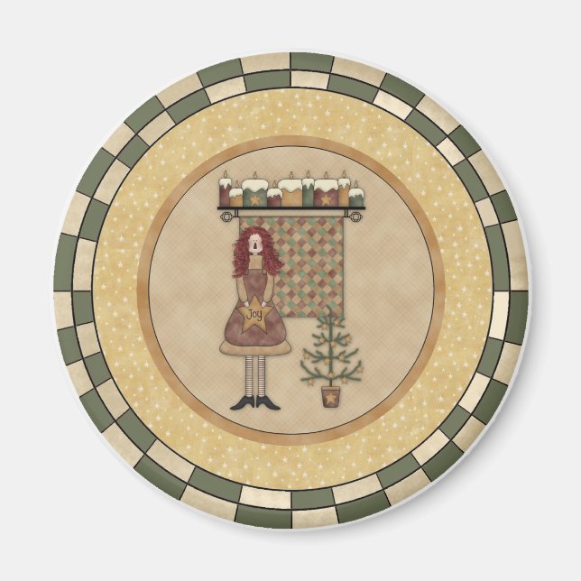 Íman Alegria de Natal (Frente)