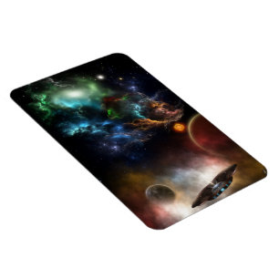 Íman Além da Arte Fractal do Espaço e do Tempo