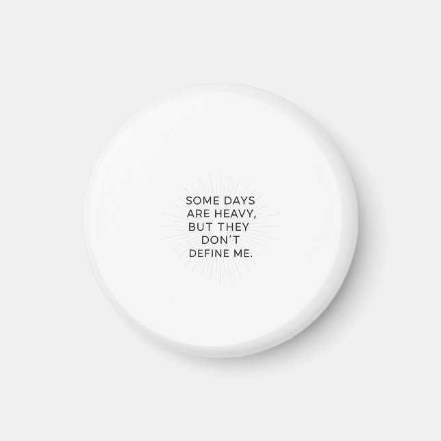 Íman Além dos dias pesados (Frente)